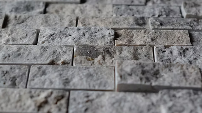 Silver Split-Face & Ledger Panel