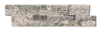 Silver Split-Face & Ledger Panel