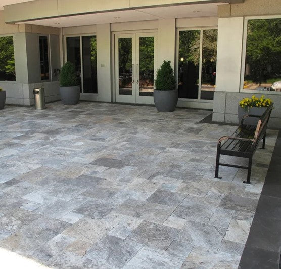 Silver Travertine Tiles