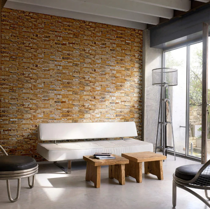 Scabos Split-Face & Ledger Panel