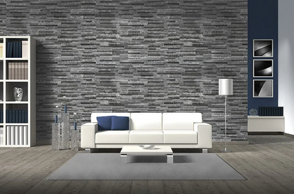 Black Absolute Split-Face & Ledger Panel
