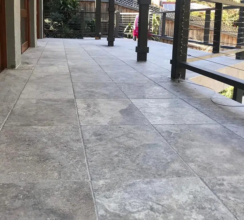 Silver Travertine Tiles