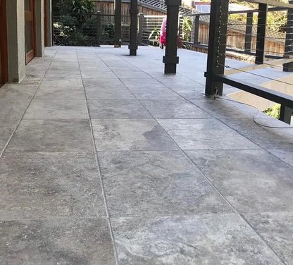 Silver Travertine Tiles