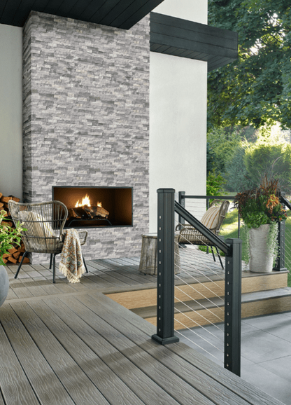 Alaska Grey Split-Face &amp; Ledger Panel